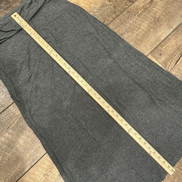J.Crew Women's Stretchy Jersey Maxi Skirt Gray Size S - Picture 4 of 6